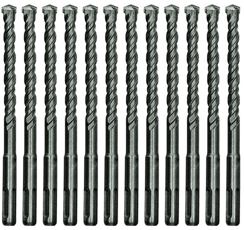 12pcs sds plus drill - 3/8", 8"